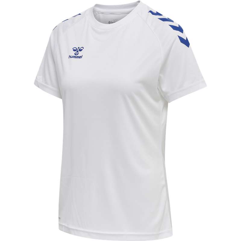 Hummel Core Xk Core Poly S/S T-shirt Dam Vita | 477584-089