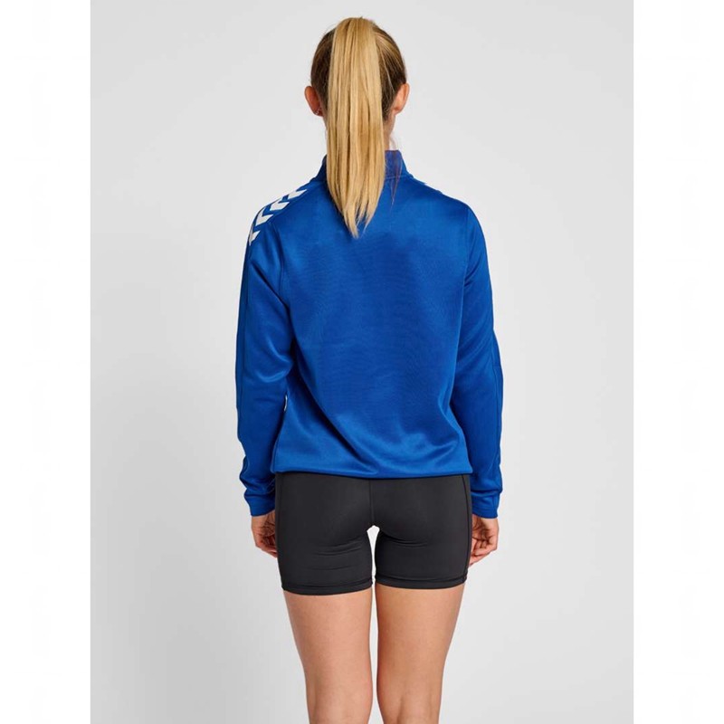 Hummel Core Xk Half Zip Sweat Tröjor Dam Blå | 462081-108