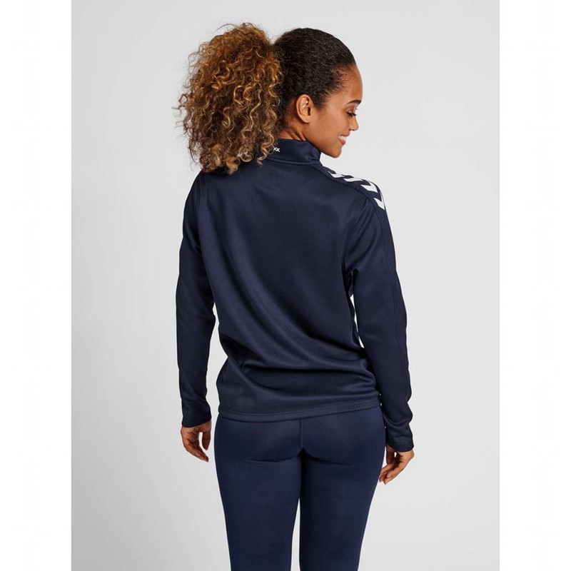 Hummel Core Xk Half Zip Sweat Tröjor Dam Marinblå | 847155-625