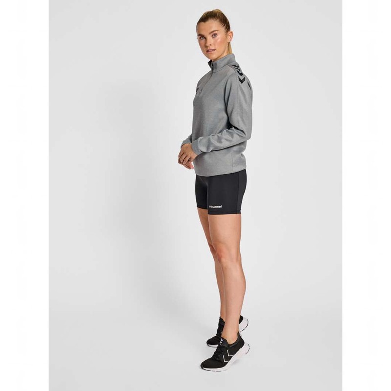 Hummel Core Xk Half Zip Sweat Tröjor Dam Grå | 826150-777