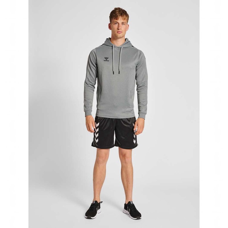 Hummel Core Xk Poly Hoodie Herr Grå | 838746-806