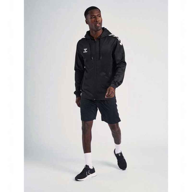 Hummel Core Xk Poly Hoodie Herr Svarta | 487860-969