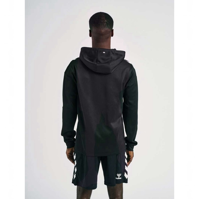 Hummel Core Xk Poly Hoodie Herr Svarta | 487860-969