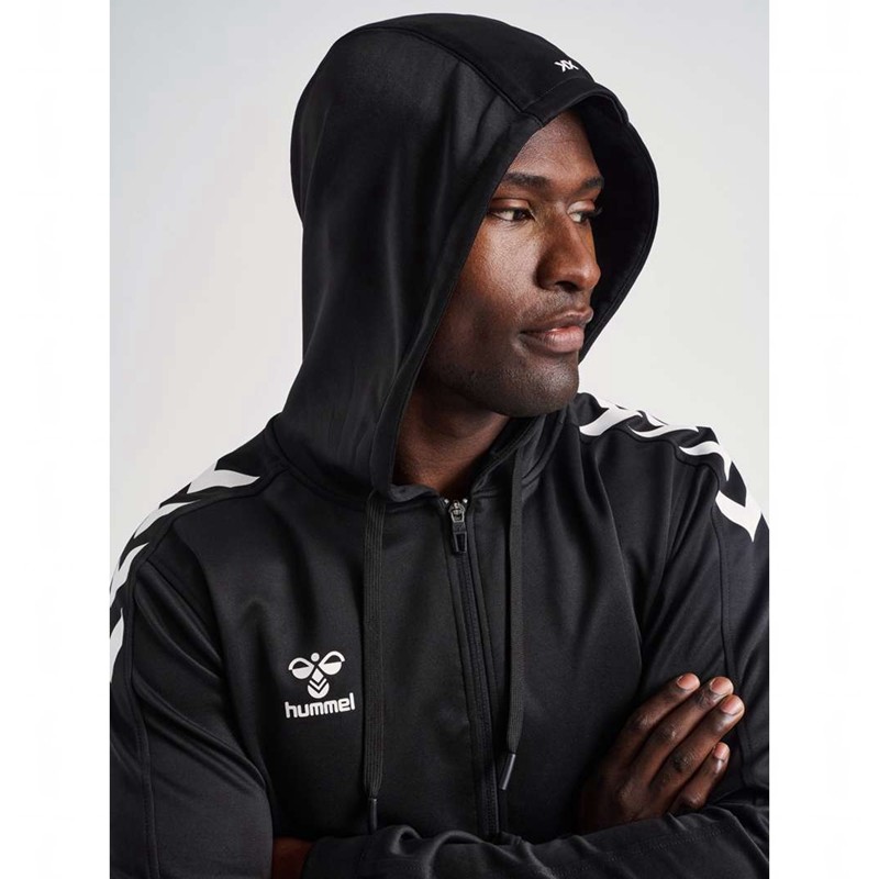 Hummel Core Xk Poly Hoodie Herr Svarta | 487860-969