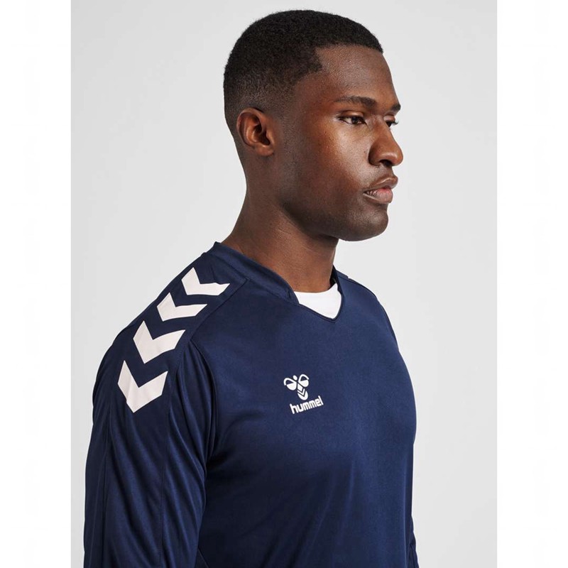 Hummel Core Xk Poly L/S Jersey Herr Marinblå | 585189-561