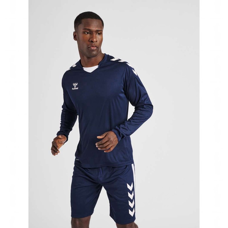 Hummel Core Xk Poly L/S Jersey Herr Marinblå | 585189-561