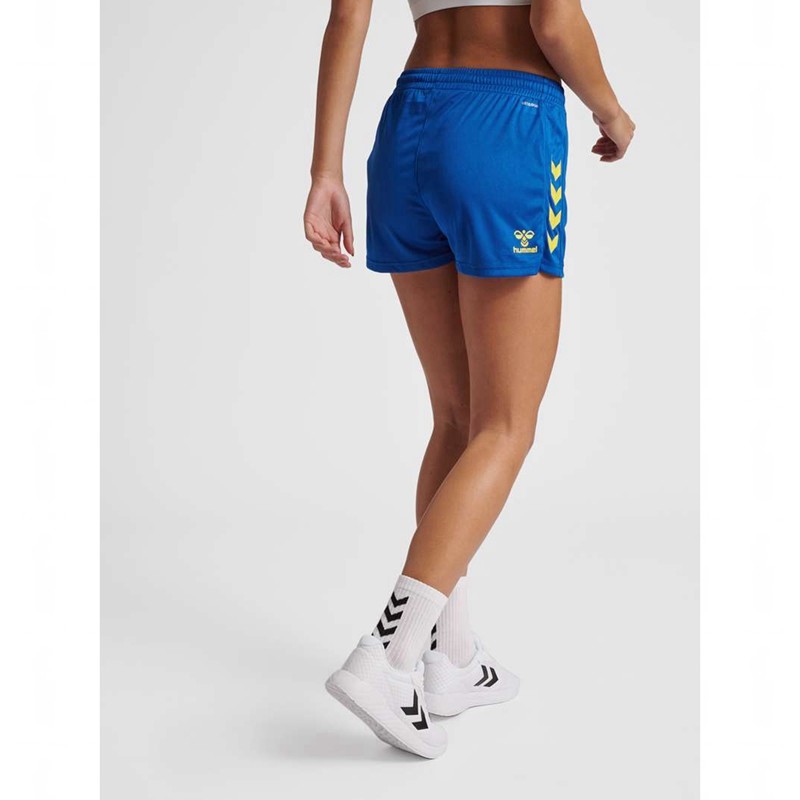 Hummel Core Xk Poly Shorts Dam Blå | 383251-828