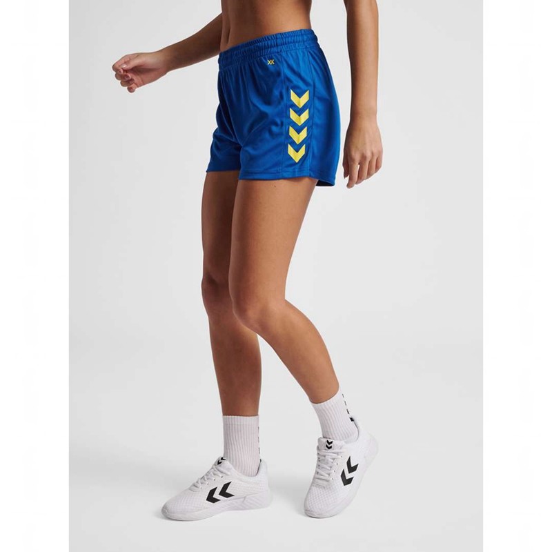 Hummel Core Xk Poly Shorts Dam Blå | 383251-828