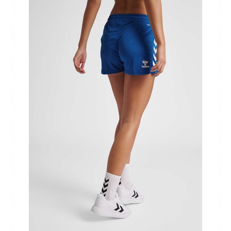Hummel Core Xk Poly Shorts Dam Blå | 425576-097