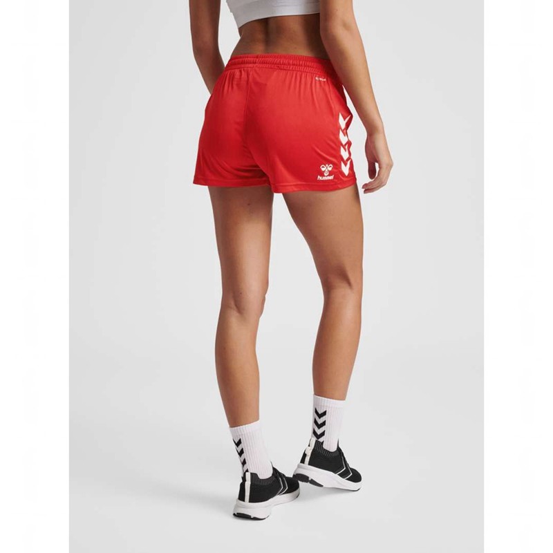 Hummel Core Xk Poly Shorts Dam Röda | 782337-975