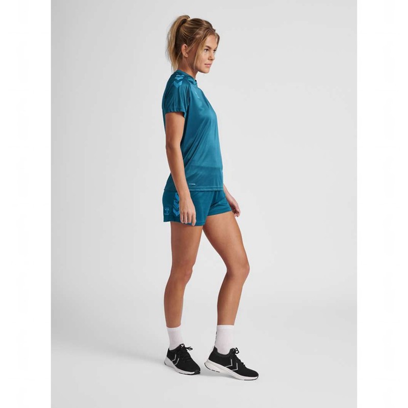 Hummel Core Xk Poly Shorts Dam Turkos | 809741-481