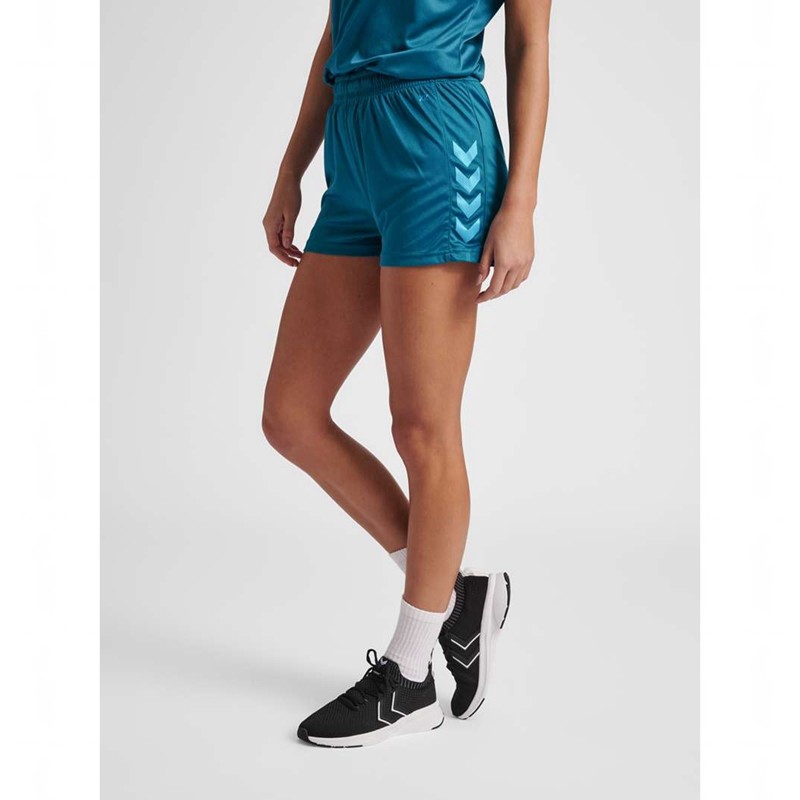 Hummel Core Xk Poly Shorts Dam Turkos | 809741-481