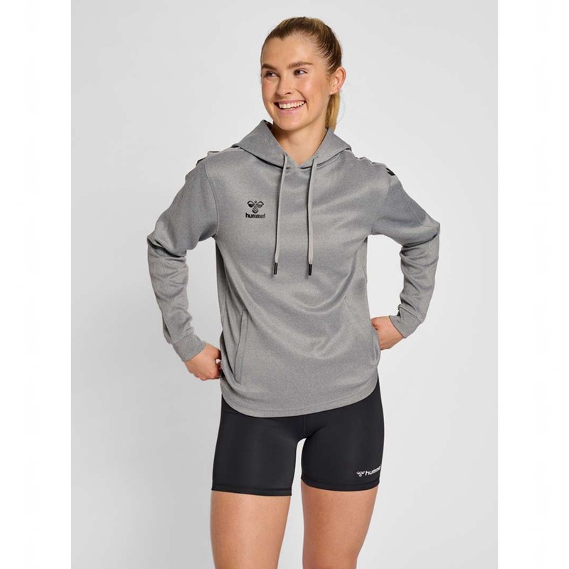 Hummel Core Xk Poly Sweat Hoodie Dam Grå | 723704-063