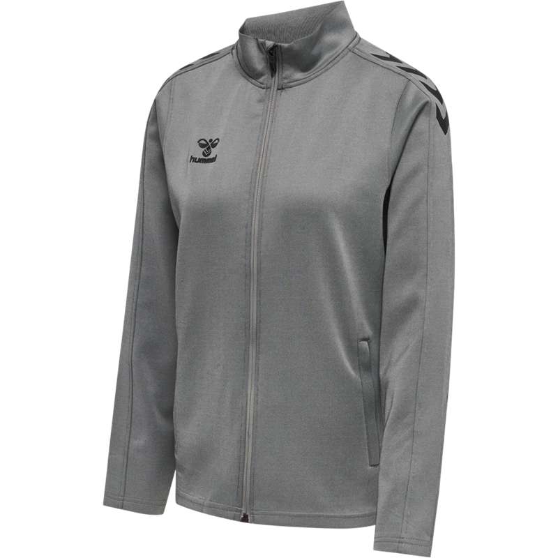 Hummel Core Xk Poly Zip Sweat Tröjor Dam Grå | 789395-338