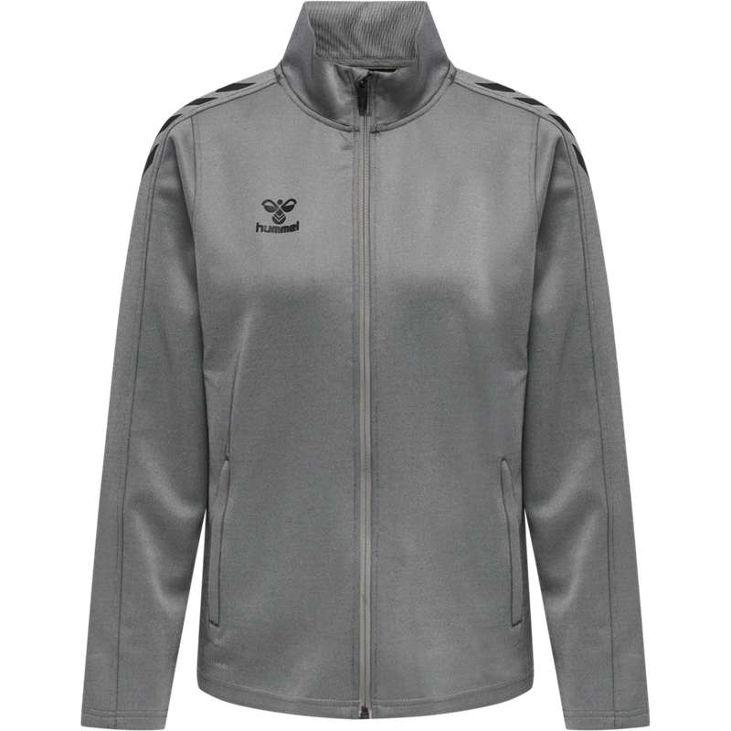 Hummel Core Xk Poly Zip Sweat Tröjor Dam Grå | 789395-338