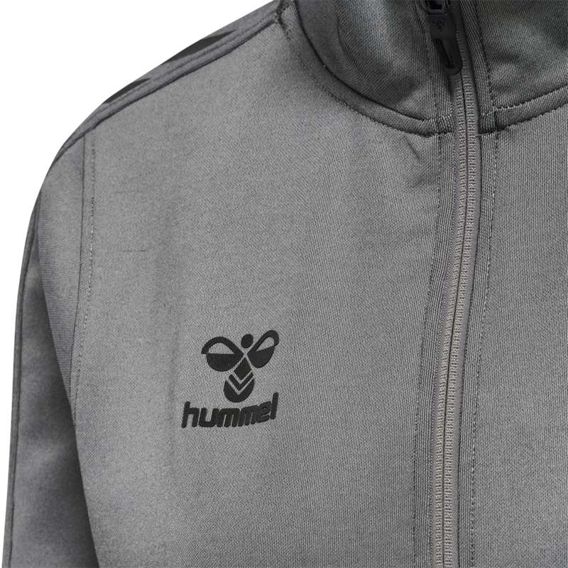 Hummel Core Xk Poly Zip Sweat Tröjor Dam Grå | 789395-338