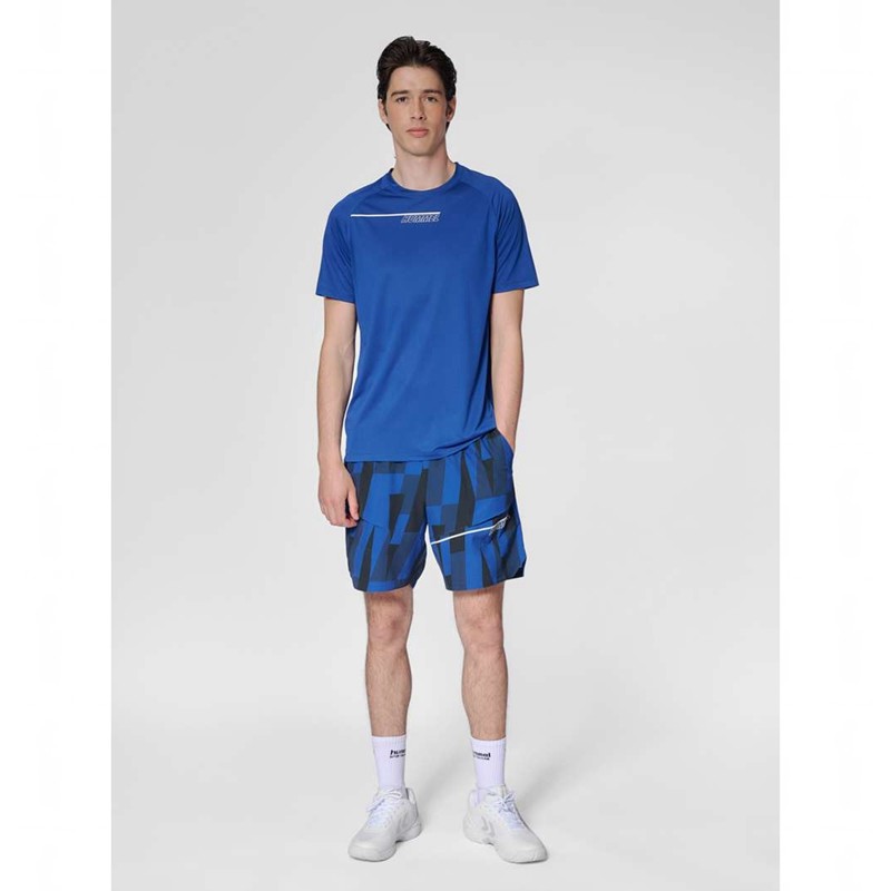 Hummel Court Aop Pocket Shorts Herr Blå | 383310-490