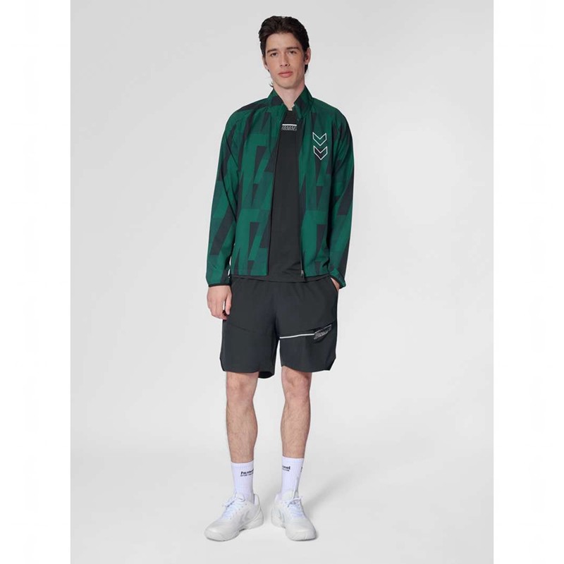 Hummel Court Aop Shorts Herr Gröna | 940931-875