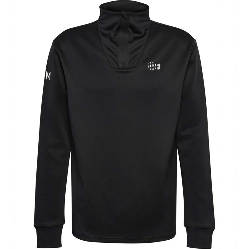 Hummel Court Half Zip L/S Tröjor Herr Svarta | 756383-794