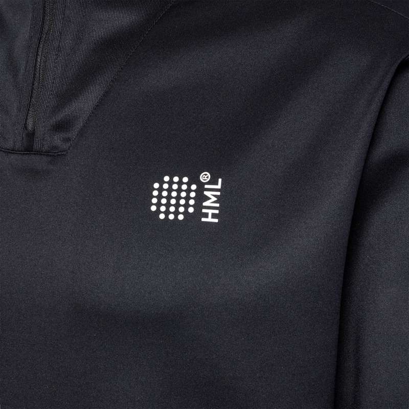 Hummel Court Half Zip L/S Tröjor Herr Svarta | 756383-794