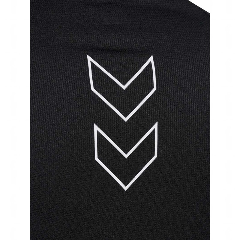 Hummel Court Light Weight L/S T-shirt Herr Svarta | 227729-236