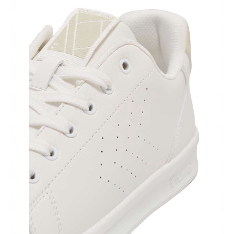 Hummel Court Line Sneakers Herr Vita | 193097-767