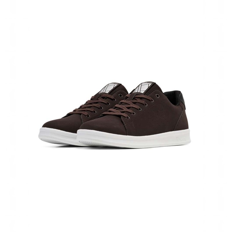 Hummel Court Line Wt Sneakers Dam Choklad | 415105-256