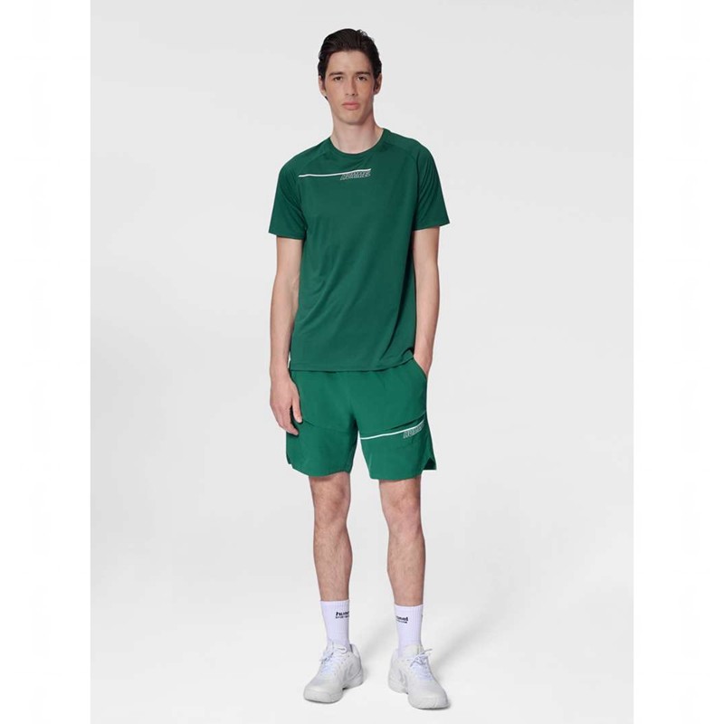 Hummel Court Pocket Shorts Herr Gröna | 760207-163