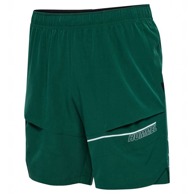 Hummel Court Pocket Shorts Herr Gröna | 760207-163