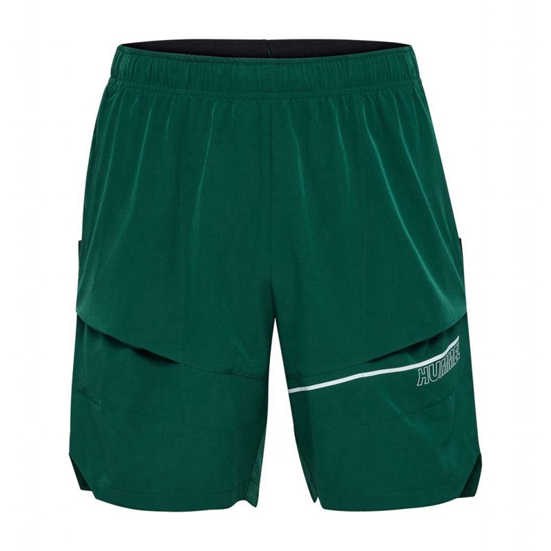 Hummel Court Pocket Shorts Herr Gröna | 760207-163