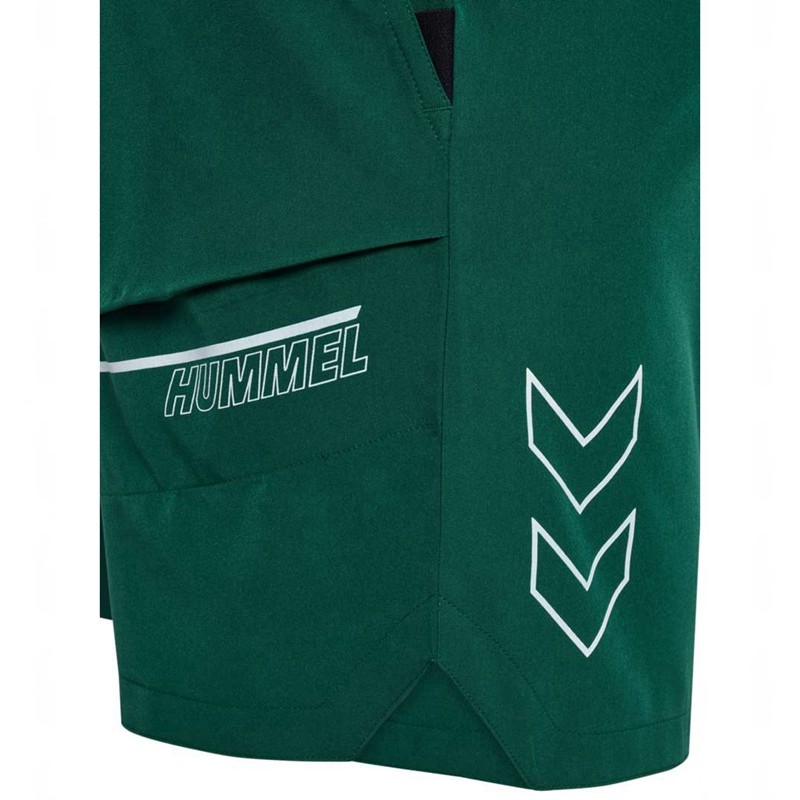 Hummel Court Pocket Shorts Herr Gröna | 760207-163