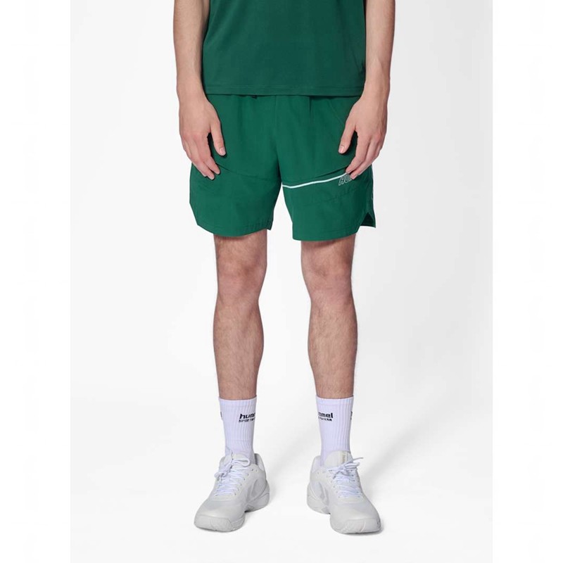 Hummel Court Pocket Shorts Herr Gröna | 760207-163