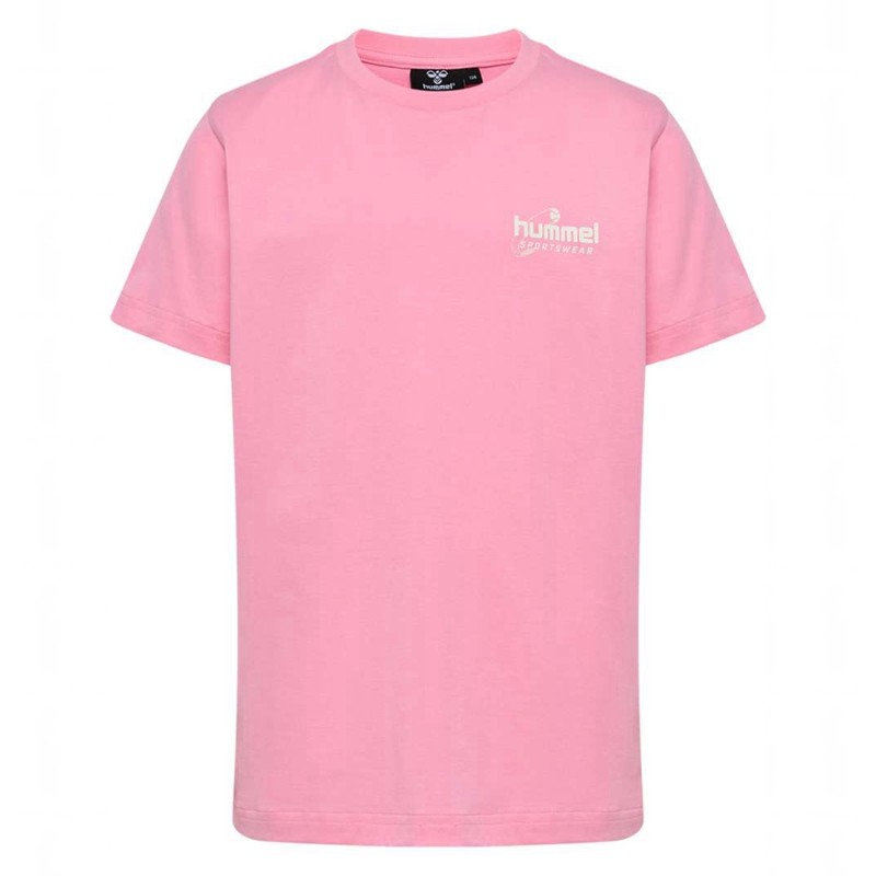 Hummel Cua S/S T-shirt Barn Rosa | 702423-435