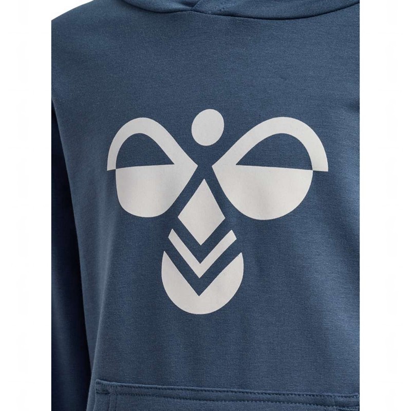 Hummel Cuatro Hoodie Barn Blå | 803842-177