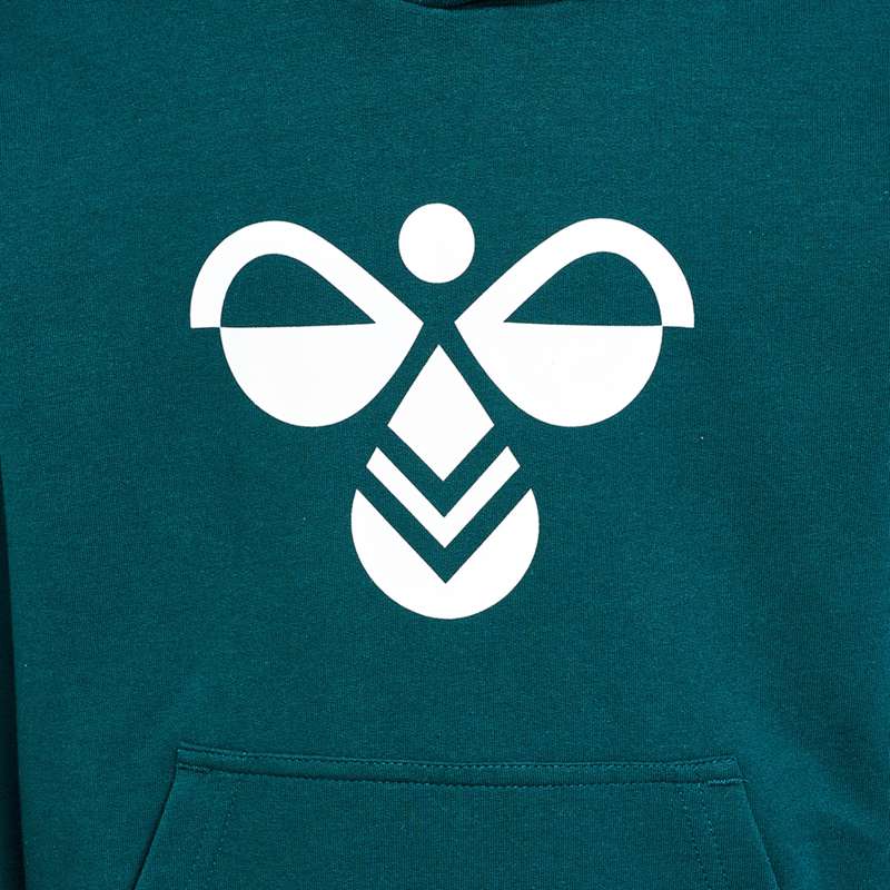 Hummel Cuatro Hoodie Barn Gröna | 919776-040