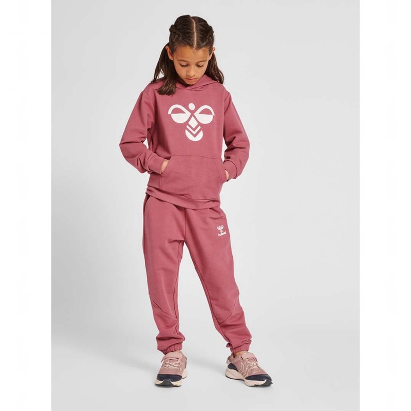 Hummel Cuatro Hoodie Barn Rosa | 641618-765