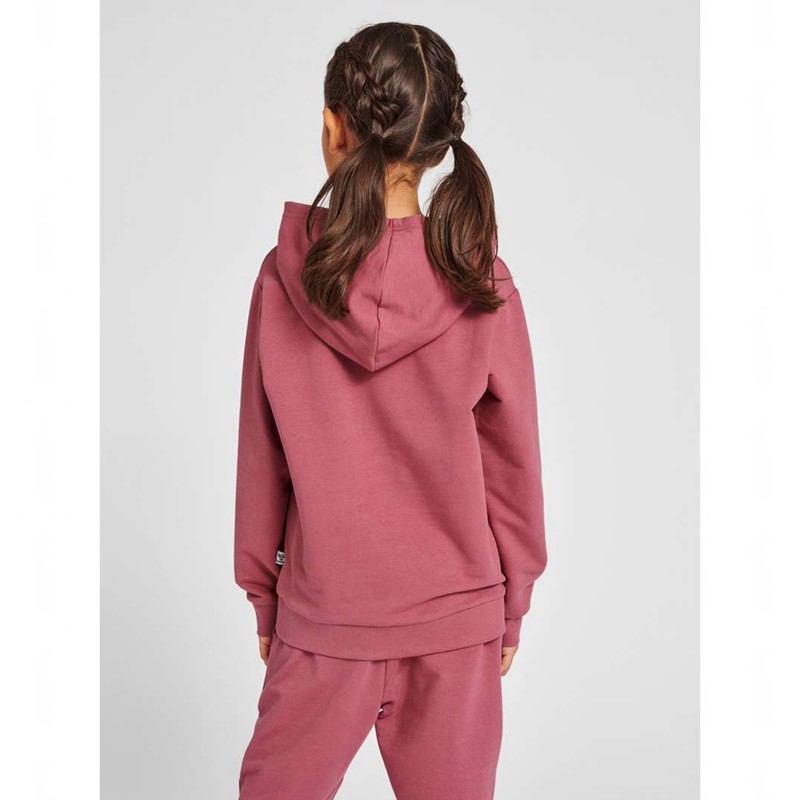 Hummel Cuatro Hoodie Barn Rosa | 641618-765