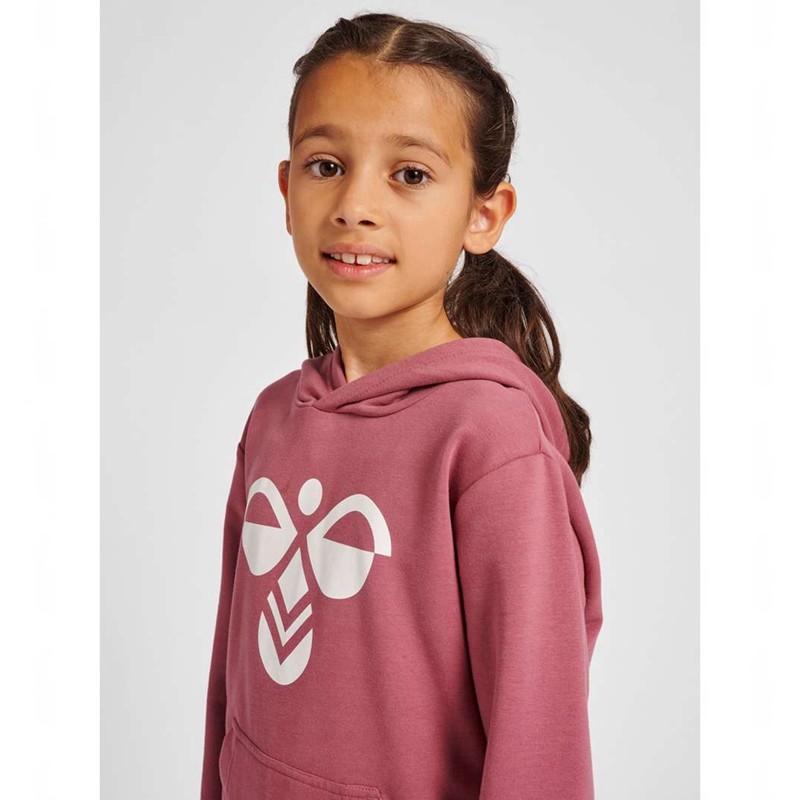 Hummel Cuatro Hoodie Barn Rosa | 641618-765