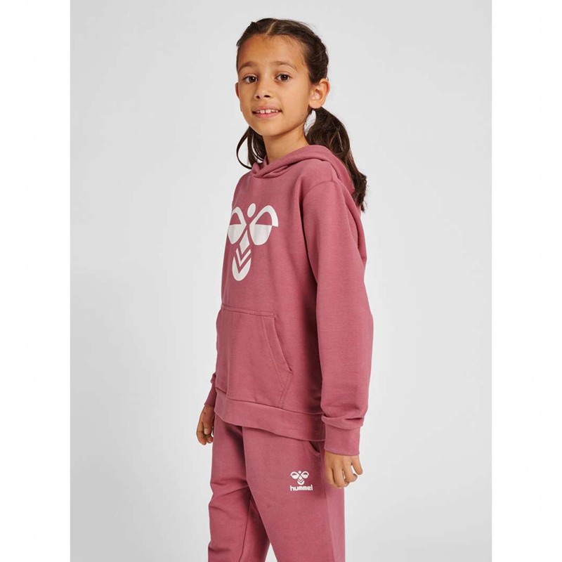 Hummel Cuatro Hoodie Barn Rosa | 641618-765