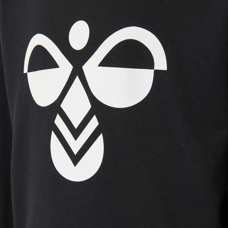 Hummel Cuatro Hoodie Barn Svarta | 995203-390