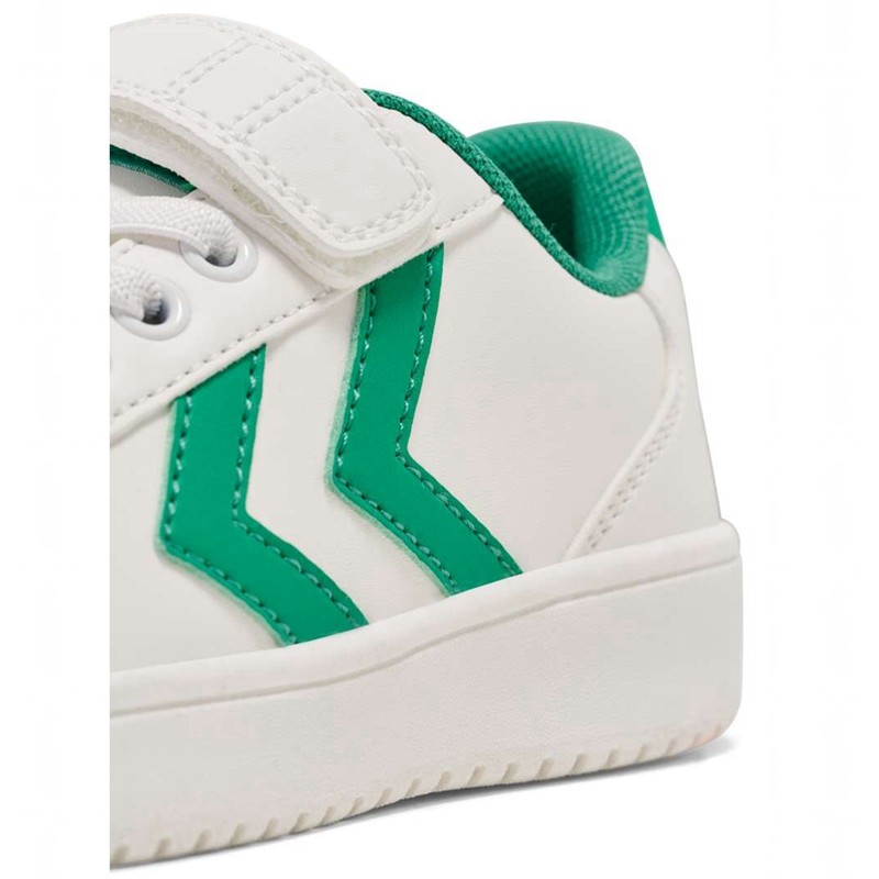 Hummel Derby Court Jr Sneakers Barn Gröna | 038078-760
