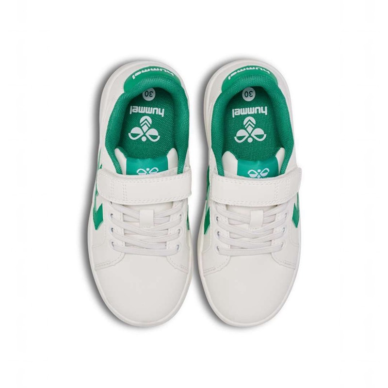 Hummel Derby Court Jr Sneakers Barn Gröna | 038078-760