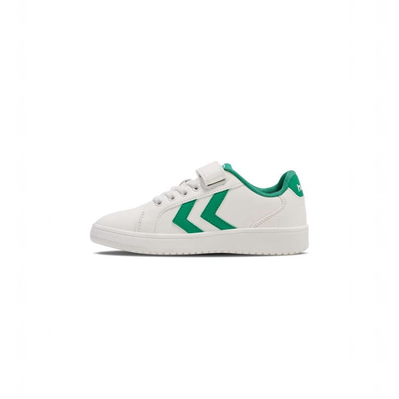 Hummel Derby Court Jr Sneakers Barn Gröna | 038078-760