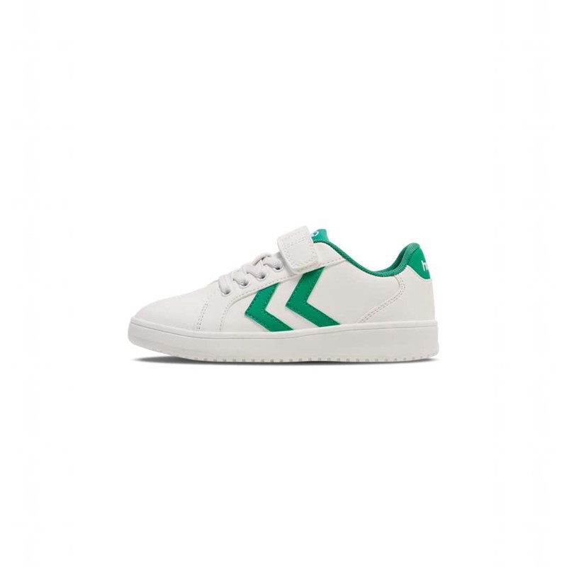 Hummel Derby Court Jr Sneakers Barn Gröna | 038078-760