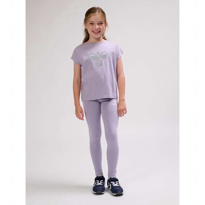 Hummel Diez S/S T-shirt Barn Lavendel | 931288-234