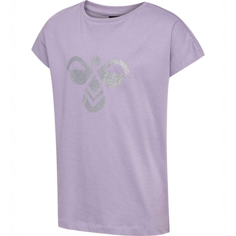 Hummel Diez S/S T-shirt Barn Lavendel | 931288-234