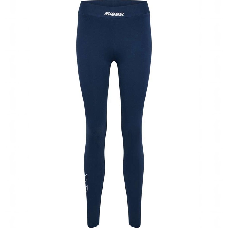 Hummel Elemental Cotton Hw Strumpbyxor Dam Marinblå | 348004-038