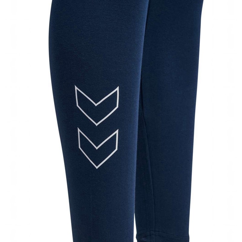 Hummel Elemental Cotton Hw Strumpbyxor Dam Marinblå | 348004-038
