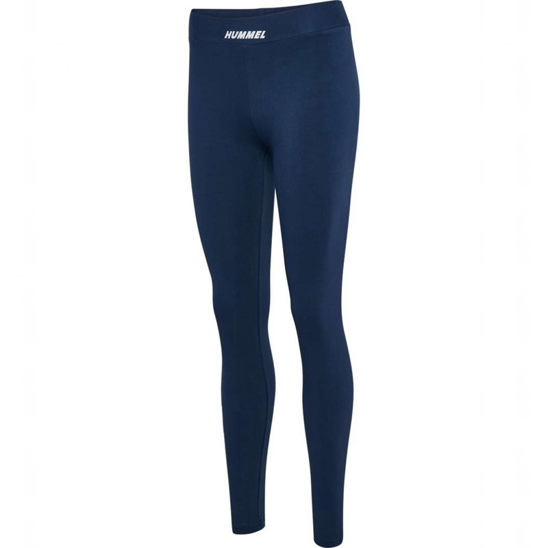 Hummel Elemental Cotton Hw Strumpbyxor Dam Marinblå | 348004-038