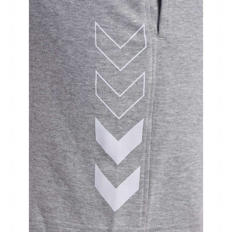 Hummel Elemental Cotton Shorts Herr Grå | 395589-342